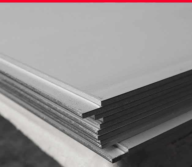 plancha en acero inoxidable industrial