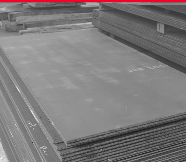 plancha en otros acero